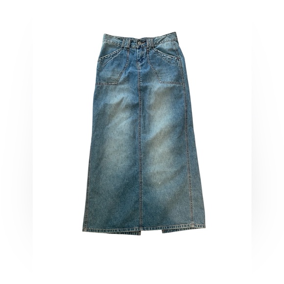 UNIONBAY Dresses & Skirts - VTG UNIONBAY Maxi Denim Jean Skirt